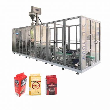 ZL100V2 Automātiska vakuuma iepakošanas iekārta 250-500 gramiem kafijas pulvera