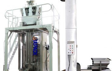 Automātiska četru blīvējumu maisiņu vffs iepakošanas mašīna