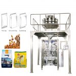 Automātiska vertikāla maisa veidošanas pildījuma blīvēšanas iepakošanas iekārta mājdzīvnieku barībai