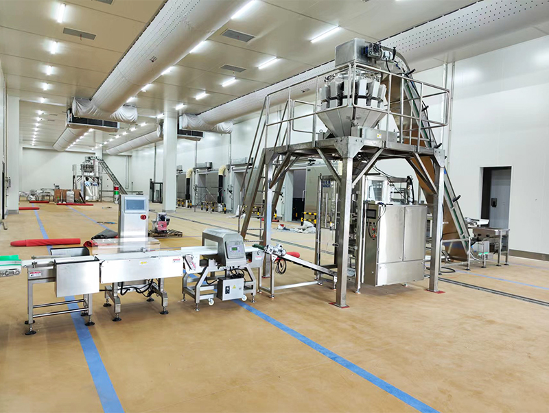 automātiskās iepakošanas mašīnas saldētas pārtikas
