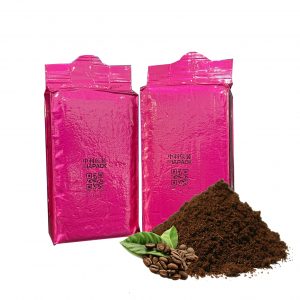 Automātiska ķieģeļu vakuuma maisiņu iepakošanas mašīna 250 gramiem kafijas pulvera